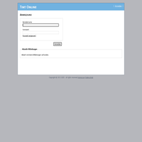 TintOnline - Login